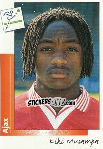 Figurina Kiki Musampa - Voetbal 1995-1996 - Panini