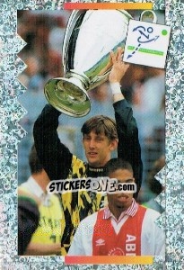 Sticker Edwin van der Sar / Michael Reiziger - Voetbal 1995-1996 - Panini