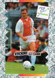 Sticker Frank de Boer - Voetbal 1995-1996 - Panini