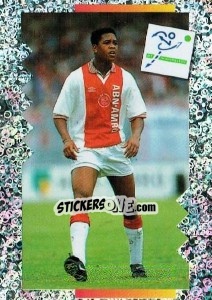 Sticker Patrick Kluivert - Voetbal 1995-1996 - Panini