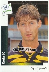 Sticker Ger Senden - Voetbal 1995-1996 - Panini