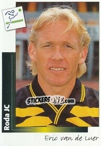 Figurina Eric van de Luer - Voetbal 1995-1996 - Panini