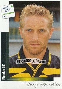 Sticker Barry van Galen - Voetbal 1995-1996 - Panini