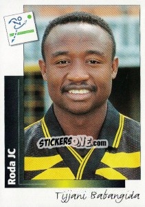 Figurina Tijjani Babangida - Voetbal 1995-1996 - Panini