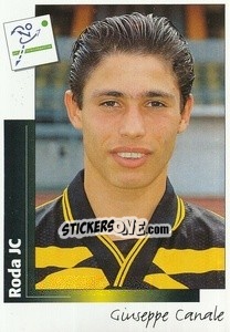 Sticker Giuseppe Canale - Voetbal 1995-1996 - Panini