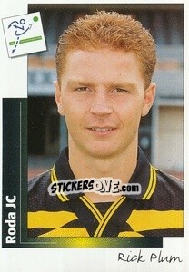 Sticker Rick Plum - Voetbal 1995-1996 - Panini