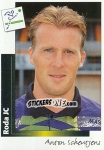 Sticker Anton Scheutjens - Voetbal 1995-1996 - Panini