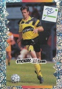 Sticker Johan de Kock - Voetbal 1995-1996 - Panini