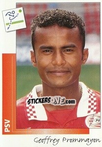 Sticker Geoffrey Prommayon - Voetbal 1995-1996 - Panini