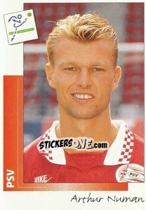 Sticker Arthur Numan - Voetbal 1995-1996 - Panini