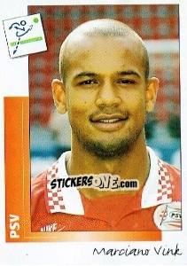 Sticker Marciano Vink - Voetbal 1995-1996 - Panini