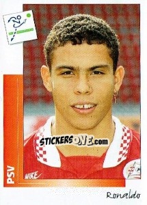 Sticker Ronaldo - Voetbal 1995-1996 - Panini