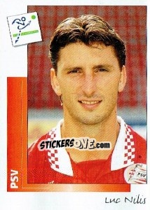 Sticker Luc Nilis - Voetbal 1995-1996 - Panini