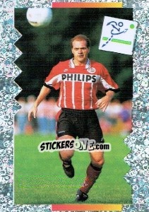 Sticker Jan Wouters - Voetbal 1995-1996 - Panini