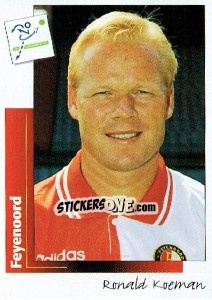 Sticker Ronald Koeman - Voetbal 1995-1996 - Panini