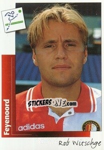 Sticker Rob Witschge - Voetbal 1995-1996 - Panini