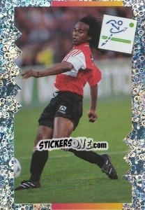 Sticker Gaston Taument - Voetbal 1995-1996 - Panini