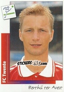 Sticker Berthil ter Avest - Voetbal 1995-1996 - Panini