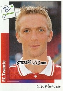 Sticker Rik Platvoet - Voetbal 1995-1996 - Panini