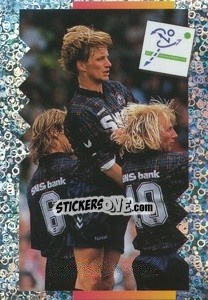 Sticker Berthil ter Avest - Voetbal 1995-1996 - Panini