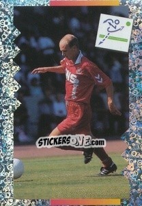 Sticker Jan van Halst - Voetbal 1995-1996 - Panini