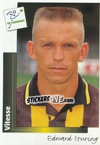 Sticker Edward Sturing - Voetbal 1995-1996 - Panini