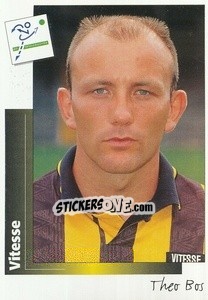 Sticker Theo Bos - Voetbal 1995-1996 - Panini