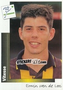 Sticker Erwin van de Looi - Voetbal 1995-1996 - Panini