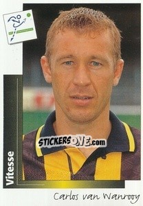 Sticker Carlos van Wanrooy - Voetbal 1995-1996 - Panini