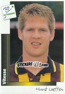 Figurina Huub Loeffen - Voetbal 1995-1996 - Panini