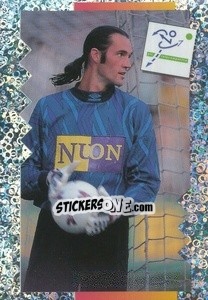 Sticker Raimond van der Gouw - Voetbal 1995-1996 - Panini