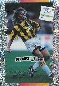 Sticker Edwin Gorter - Voetbal 1995-1996 - Panini