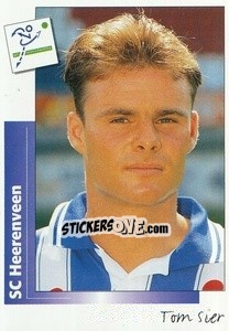 Sticker Tom Sier - Voetbal 1995-1996 - Panini