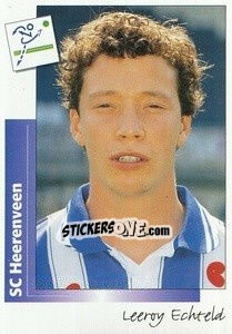 Sticker Leeroy Echteld - Voetbal 1995-1996 - Panini