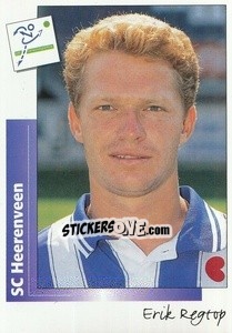 Sticker Erik Regtop - Voetbal 1995-1996 - Panini