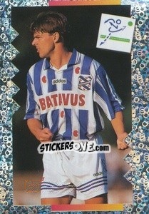 Sticker Jan de Visser - Voetbal 1995-1996 - Panini