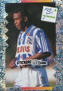 Sticker Romeo Wouden - Voetbal 1995-1996 - Panini