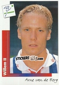 Sticker Arne van de Berg - Voetbal 1995-1996 - Panini