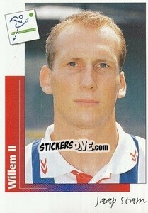 Sticker Jaap Stam - Voetbal 1995-1996 - Panini