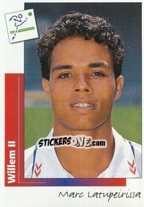 Sticker Marc Latupeirissa - Voetbal 1995-1996 - Panini