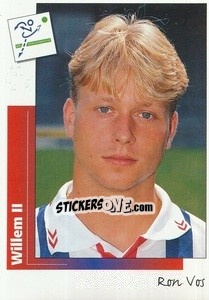 Sticker Ron Vos - Voetbal 1995-1996 - Panini