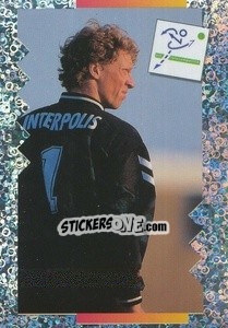 Sticker Roland Jansen - Voetbal 1995-1996 - Panini