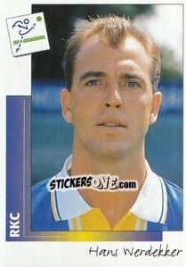 Figurina Hans Werdekker - Voetbal 1995-1996 - Panini