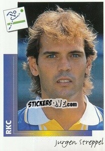 Sticker Jurgen Streppel - Voetbal 1995-1996 - Panini
