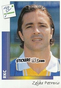 Sticker Zeljko Petrovic - Voetbal 1995-1996 - Panini