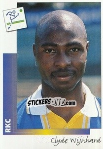 Sticker Clyde Wijnhard - Voetbal 1995-1996 - Panini