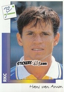 Sticker Hans van Arum - Voetbal 1995-1996 - Panini