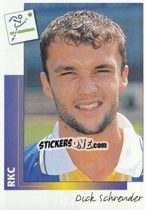 Sticker Dick Schreuder - Voetbal 1995-1996 - Panini