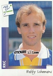 Sticker Bobby Schoonens - Voetbal 1995-1996 - Panini
