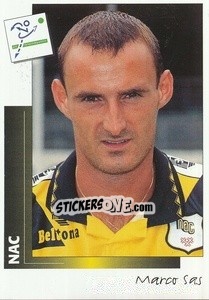 Sticker Marco Sas - Voetbal 1995-1996 - Panini